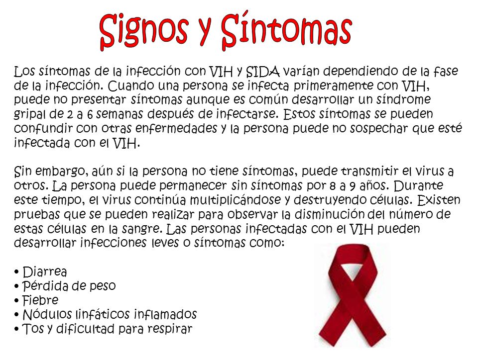 Las Personas Mayores y el VIH
